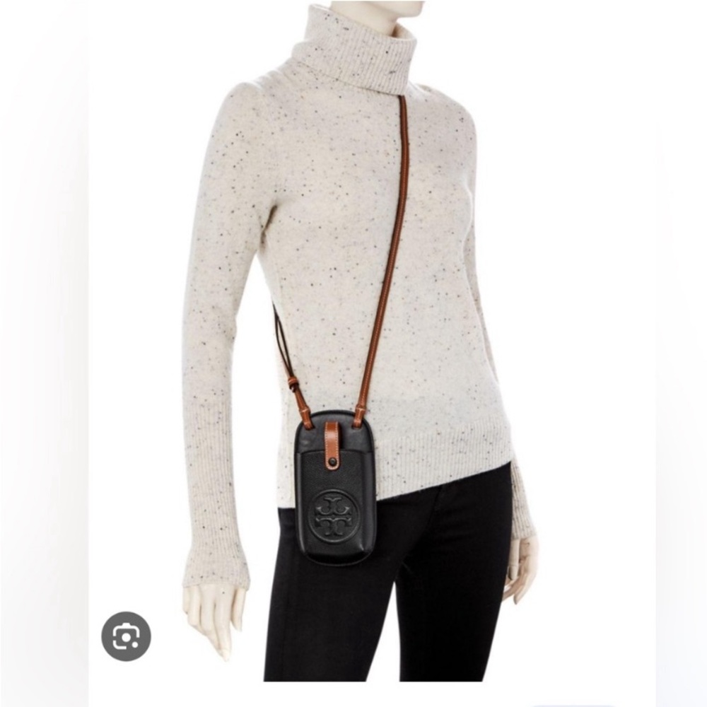 Tory Burch Perry Bombe Phone Crossbody EUC